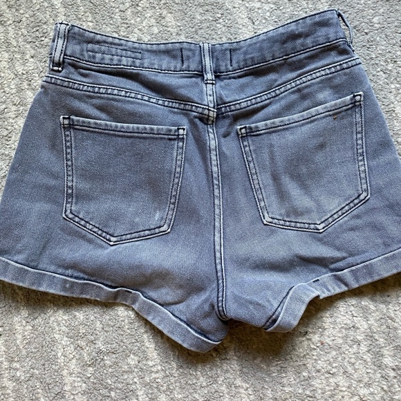 High-waisted denim mom shorts - Picture 2 of 6